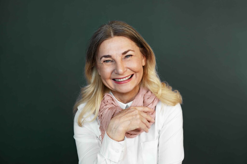 Mulher na menopausa